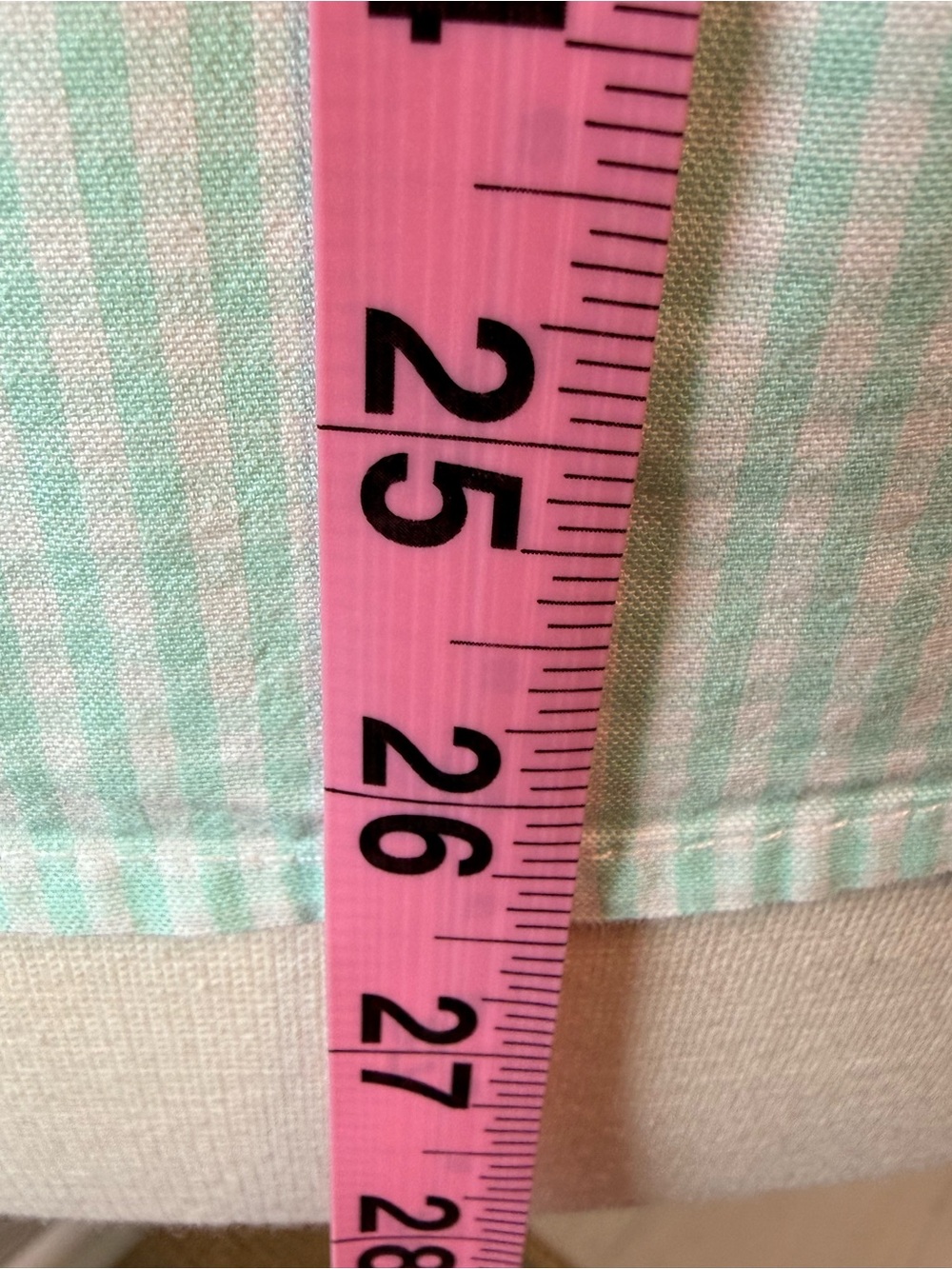 Tommy Hilfiger Mint Gingham Button Down Shirt Cotton Long Sleeve Women’s M - Picture 5 of 11